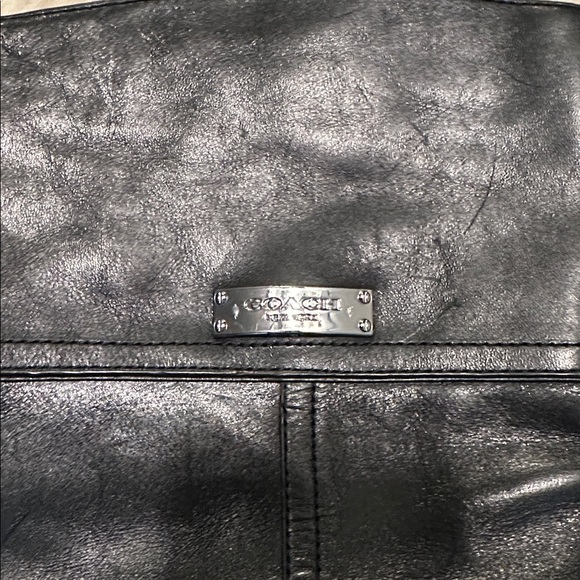 Coach Black Over the Knee Leather Boots - Picture 7 of 7